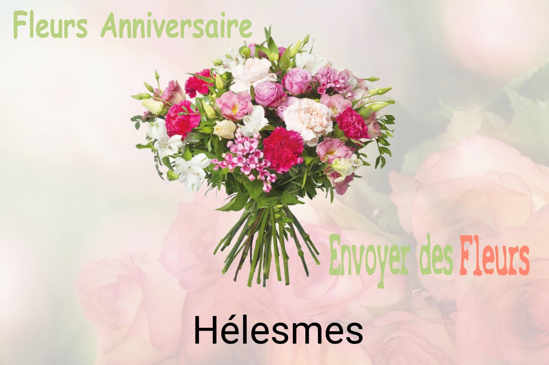 Bouquet de fleurs d’anniversaire livré à Hélesmes